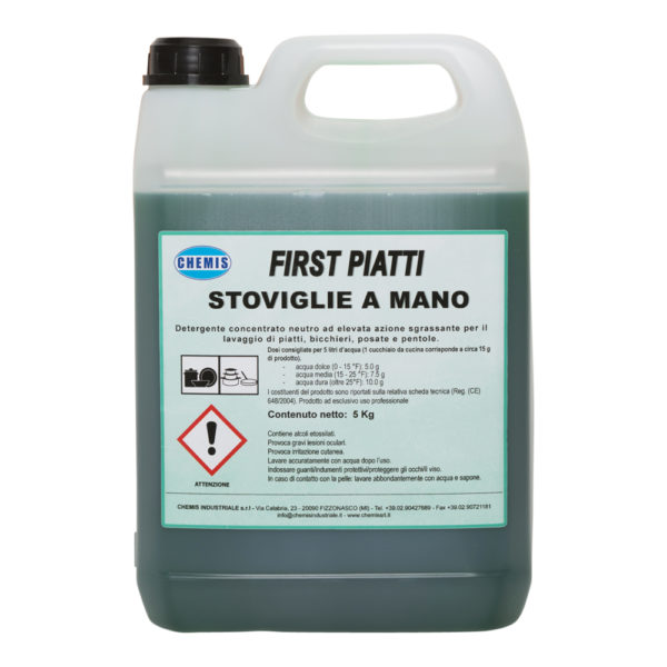 FIRST PIATTI detergente concentrato piatti a mano