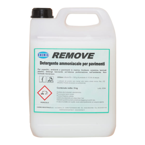 REMOVE detergente pavimenti ammoniacale