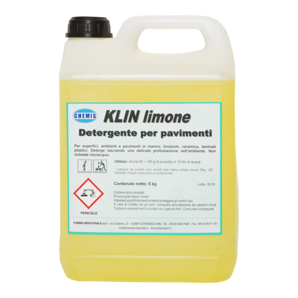 detergente profumato per pavimenti